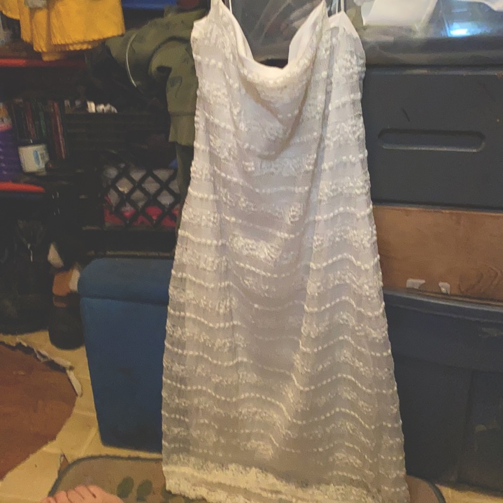 White dress